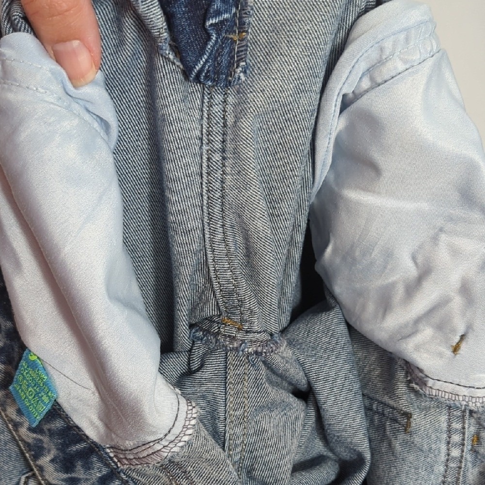 Onze Denim Made in Brasil Wide Leg‎ Denise Light Wash Size Women's 6 RARE HTF - Picture 14 of 15